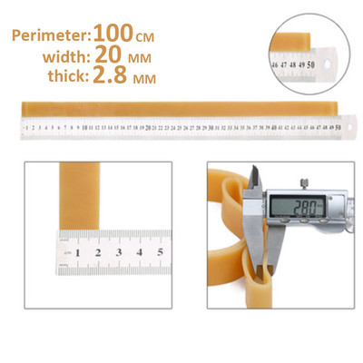 Ümbermõõt 800/1000 mm laius 10-30 mm latekskummiriba kõrge kvaliteediga elastsed ribad venivad tugevad O-rõngad veinipurgi jaoks