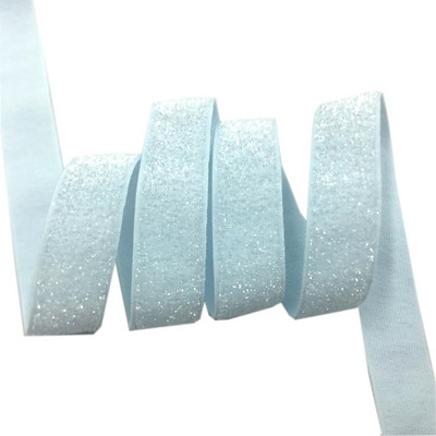 5 jardi 16 mm 38 värvi jäätunud sädelev elastne Bling Bling lint pulmapeole kingirihm DIY rõivaste õmblustarvikud