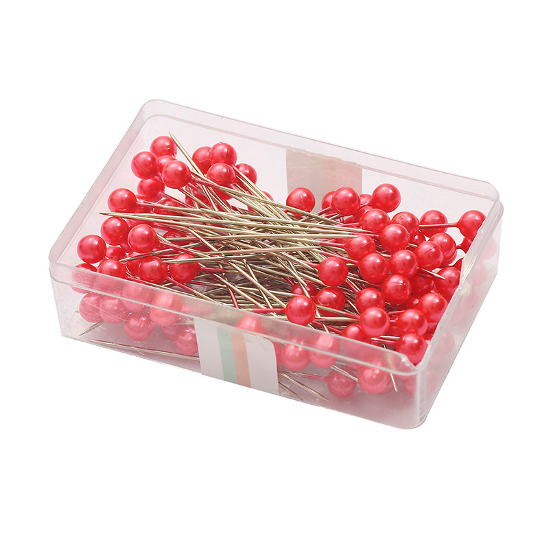 Segavärv 100 tk. Pärlipeaga kudumisnõelad, nõelad, õmblemine, meisterdamine, pulmakorsaõmblustööriist, riide positsioneerimiskarbi tarvikud