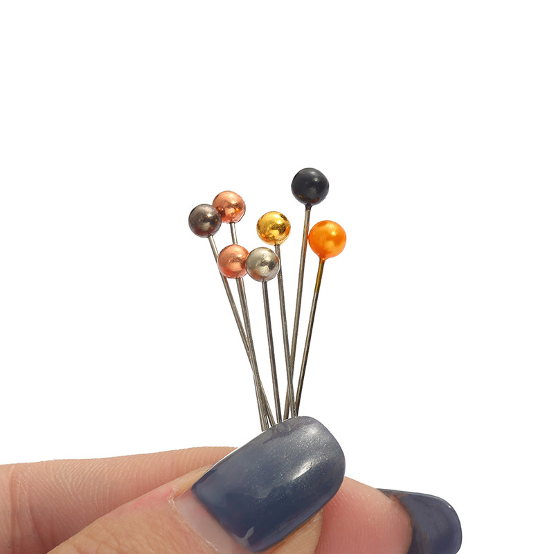 Segavärv 100 tk. Pärlipeaga kudumisnõelad, nõelad, õmblemine, meisterdamine, pulmakorsaõmblustööriist, riide positsioneerimiskarbi tarvikud