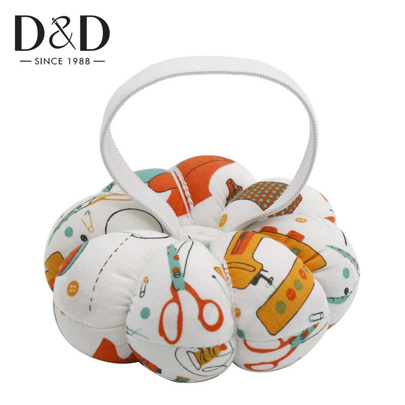 1vnt audinys, moliūgo formos siuvimo kaiščio pagalvėlė, minkšta riešo juosta Adata pagalvėlė kryžminio dygsnio kaiščių laikiklis „pasidaryk pats“ siuvimo įrankiai