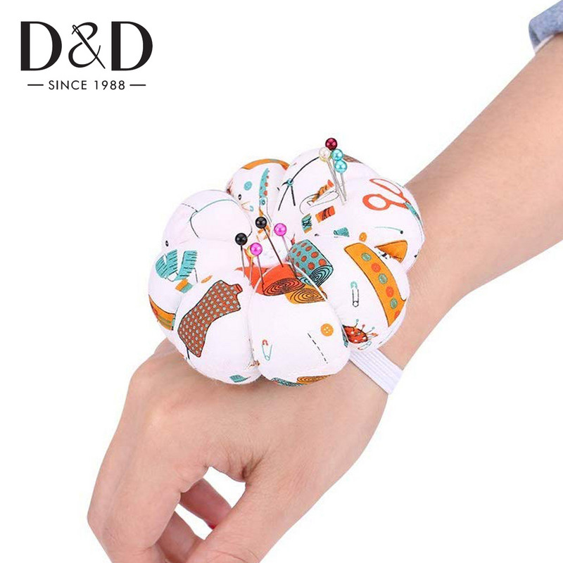 1vnt audinys, moliūgo formos siuvimo kaiščio pagalvėlė, minkšta riešo juosta Adata pagalvėlė kryžminio dygsnio kaiščių laikiklis „pasidaryk pats“ siuvimo įrankiai