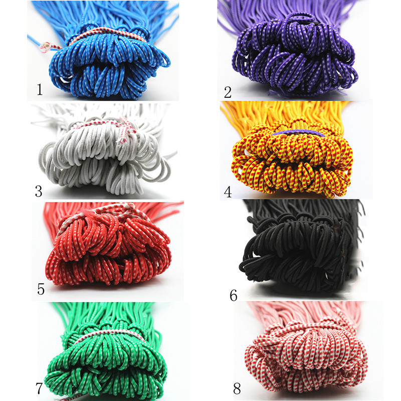 4 meetrit tugev elastne köis benji põrutusnöör venitusnöör isetegemise ehete valmistamiseks välitingimustes projektitelgi süsta paadi kott pagasi jaoks