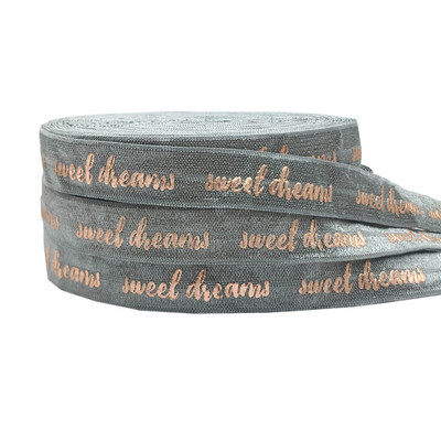 5 jardi 15 mm cvijet zvijezda sunce lišće print elastična traka spandeks vrpca šivanje rub narukvica odjevni dodaci