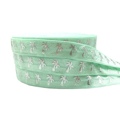 5 jardi 15 mm cvijet zvijezda sunce lišće print elastična traka spandeks vrpca šivanje rub narukvica odjevni dodaci