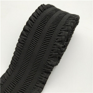 Elastinės juostelės 50MM elastinė juostelė Drabužiai Krepšiai Kelnės elastinga guma 5CM DIY Siuvimo reikmenys Balta Juoda guminė juosta