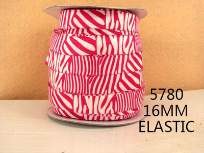 Προμήθειες ενδυμάτων DIY Crafts, 5 Yards 5/8" Ταινία κινουμένων σχεδίων 16 mm με τυπωμένη πτυχή πάνω από ελαστική κορδέλα Foe Stretch Band DIY Crafts, 5Yc7614