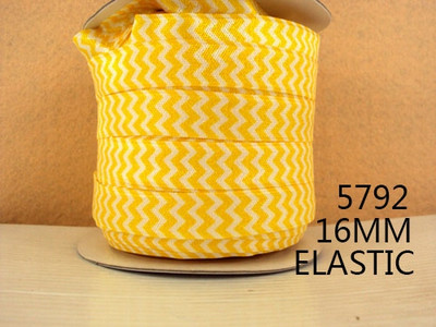 Προμήθειες ενδυμάτων DIY Crafts, 5 Yards 5/8" Ταινία κινουμένων σχεδίων 16 mm με τυπωμένη πτυχή πάνω από ελαστική κορδέλα Foe Stretch Band DIY Crafts, 5Yc7614