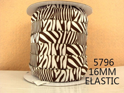 Προμήθειες ενδυμάτων DIY Crafts, 5 Yards 5/8" Ταινία κινουμένων σχεδίων 16 mm με τυπωμένη πτυχή πάνω από ελαστική κορδέλα Foe Stretch Band DIY Crafts, 5Yc7614