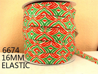Προμήθειες ενδυμάτων DIY Crafts, 5 Yards 5/8" Ταινία κινουμένων σχεδίων 16 mm με τυπωμένη πτυχή πάνω από ελαστική κορδέλα Foe Stretch Band DIY Crafts, 5Yc7614