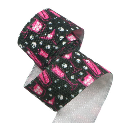 Προμήθειες ενδυμάτων DIY Crafts, 5 Yards 5/8" Ταινία κινουμένων σχεδίων 16 mm με τυπωμένη πτυχή πάνω από ελαστική κορδέλα Foe Stretch Band DIY Crafts, 5Yc7614