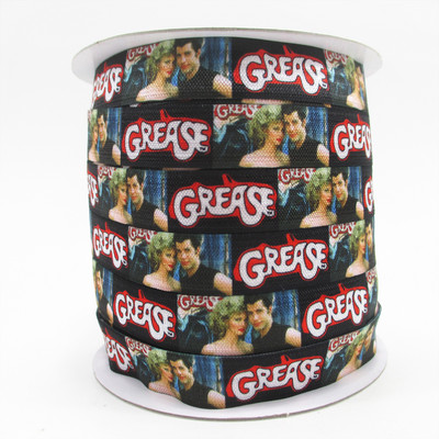 Προμήθειες ενδυμάτων DIY Crafts, 5 Yards 5/8" Ταινία κινουμένων σχεδίων 16 mm με τυπωμένη πτυχή πάνω από ελαστική κορδέλα Foe Stretch Band DIY Crafts, 5Yc7614