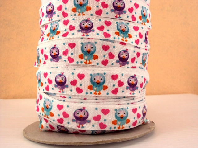 Προμήθειες ενδυμάτων DIY Crafts, 5 Yards 5/8" Ταινία κινουμένων σχεδίων 16 mm με τυπωμένη πτυχή πάνω από ελαστική κορδέλα Foe Stretch Band DIY Crafts, 5Yc7614