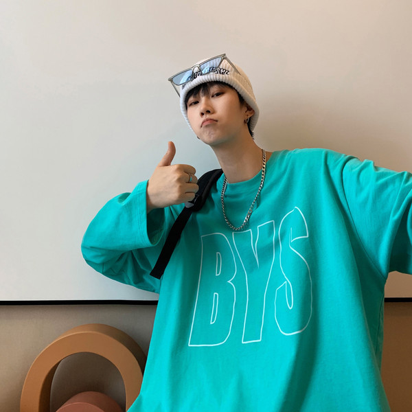 Meeste pikkade varrukatega pluus - lai mudel