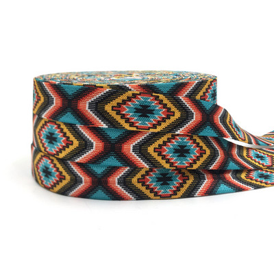 5Y, cu dungi colorate, imprimeu cu puncte, chevron, cu bandă elastică, bandă de cusut, accesoriu pentru artizanat, bricolaj pentru copii, bentiță pentru legături de păr