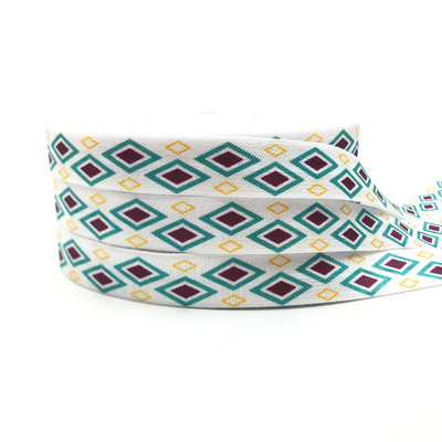 5Y, cu dungi colorate, imprimeu cu puncte, chevron, cu bandă elastică, bandă de cusut, accesoriu pentru artizanat, bricolaj pentru copii, bentiță pentru legături de păr