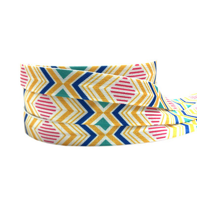 5Y, cu dungi colorate, imprimeu cu puncte, chevron, cu bandă elastică, bandă de cusut, accesoriu pentru artizanat, bricolaj pentru copii, bentiță pentru legături de păr