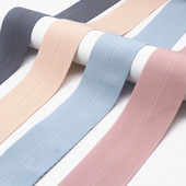 Guminė juosta 6 cm sulankstoma per elastines juostas 60 mm linija elastanas juostelė siuvimo nėrinių apdaila juosmens juosta Drabužių priedas 1 metras