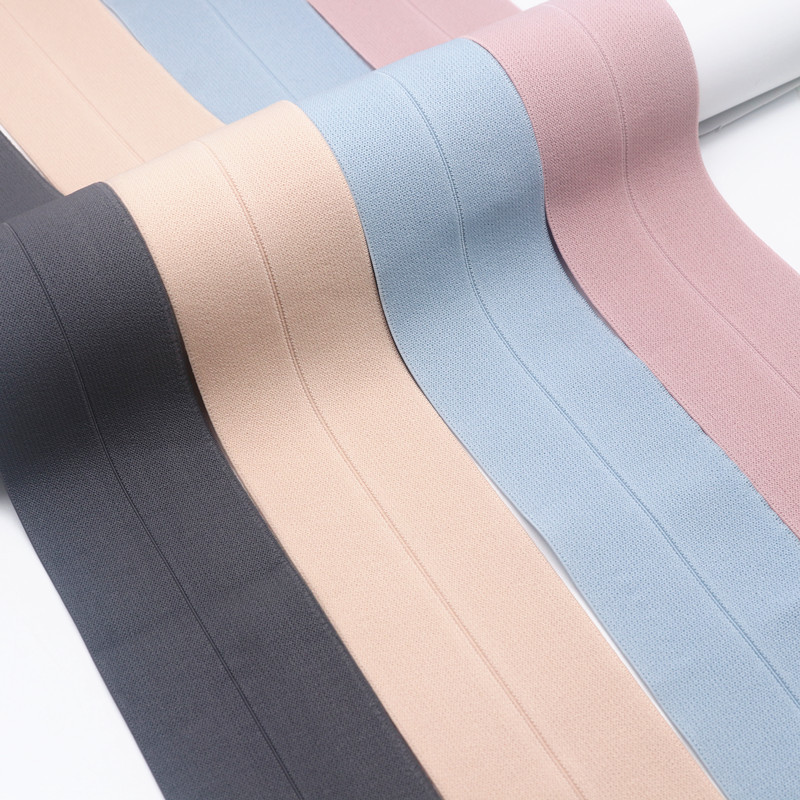 Guminė juosta 6 cm sulankstoma per elastines juostas 60 mm linija elastanas juostelė siuvimo nėrinių apdaila juosmens juosta Drabužių priedas 1 metras