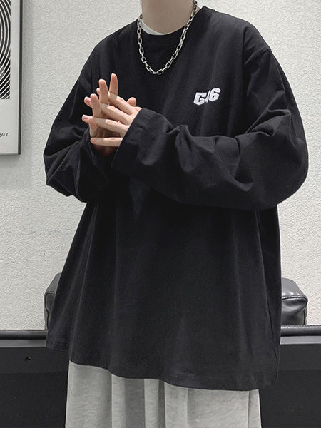 Numbritega vabaaja meeste pluus