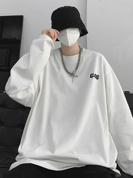 Numbritega vabaaja meeste pluus