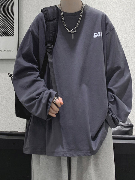 Numbritega vabaaja meeste pluus