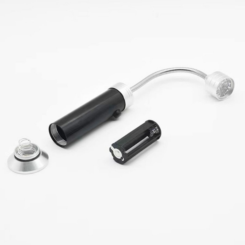 Daudzfunkcionāla magnētiskā pamatne Led BBQ grila gaisma 360 grādos regulējama ballītēm āra kempinga grila lampas grila piederumi.