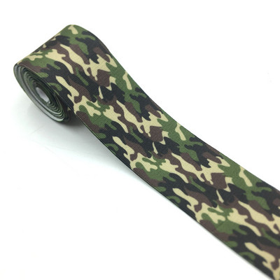 1 metar/lot 25 MM 38 MM gumena traka kamuflažni print elastična traka pruga DIY odjevni predmet remen za hlače pribor za šivanje