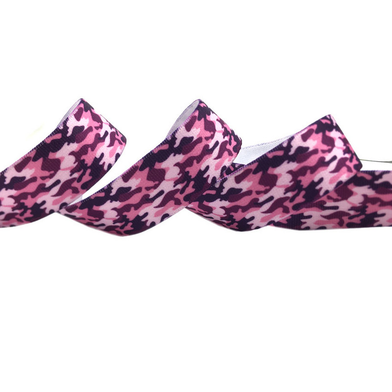 1 metar/lot 25 MM 38 MM gumena traka kamuflažni print elastična traka pruga DIY odjevni predmet remen za hlače pribor za šivanje