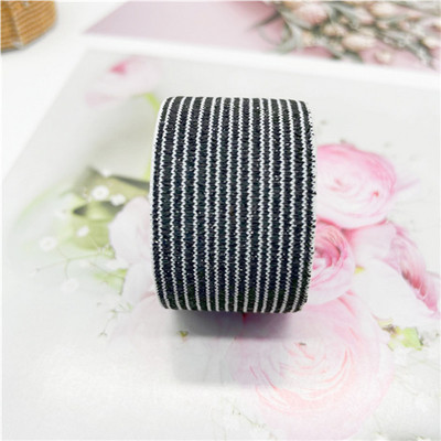 2,5 cm svjetlucave elastične trake Raznobojni gumeni elastični pojas DIY ručno izrađena odjeća za šivanje Jakna Hlače Pojas Dodaci 1 metar