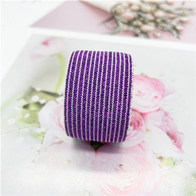 2,5 cm svjetlucave elastične trake Raznobojni gumeni elastični pojas DIY ručno izrađena odjeća za šivanje Jakna Hlače Pojas Dodaci 1 metar