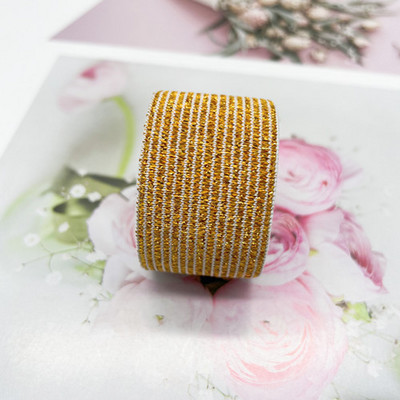 2,5 cm svjetlucave elastične trake Raznobojni gumeni elastični pojas DIY ručno izrađena odjeća za šivanje Jakna Hlače Pojas Dodaci 1 metar