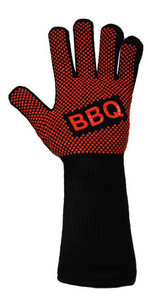 Mikrobangų krosnelės pirštinės BBQ pirštinės aukštai temperatūrai atsparios orkaitės pirštinės 800 laipsnių ugniai atsparios kepsninės šilumos izoliacija virtuvės įrankis