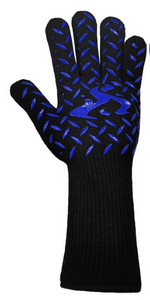 Mikrobangų krosnelės pirštinės BBQ pirštinės aukštai temperatūrai atsparios orkaitės pirštinės 800 laipsnių ugniai atsparios kepsninės šilumos izoliacija virtuvės įrankis