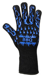 Mikrobangų krosnelės pirštinės BBQ pirštinės aukštai temperatūrai atsparios orkaitės pirštinės 800 laipsnių ugniai atsparios kepsninės šilumos izoliacija virtuvės įrankis