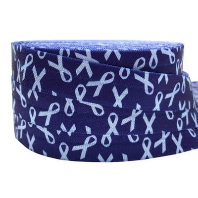 10 jardi 15 mm otisak raka dojke preklopna elastična vrpca za šivanje vezice za kosu Dodatak za dekoraciju ruksaka