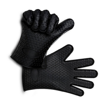 Γάντια μπάρμπεκιου σιλικόνης Γάντια φούρνου σιλικόνης ανθεκτικά στη θερμότητα γάντια για ψήσιμο μαγειρικής ψησίματος αξεσουάρ κουζίνας