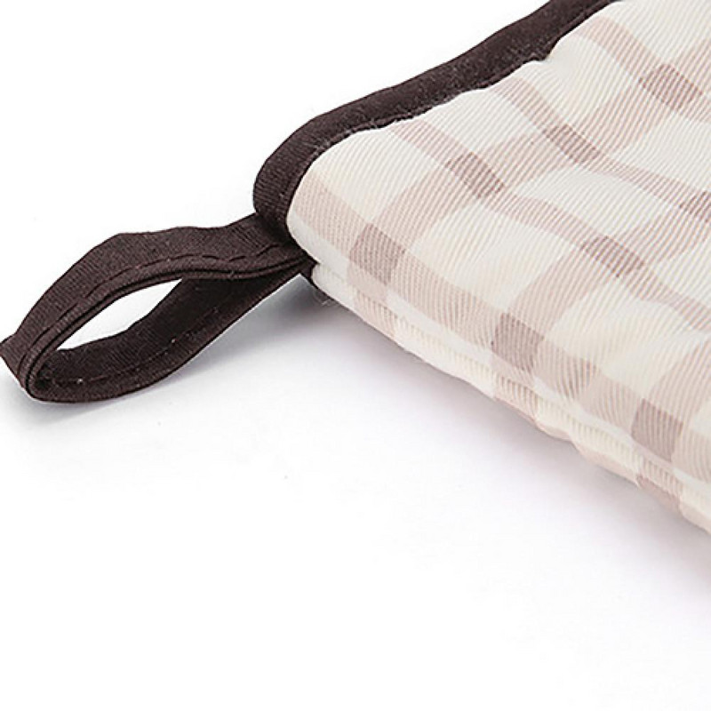 1 vnt. neslystančių taškų spausdinimo orkaitės pirštinė, karščiui atspari rankų apsauga, pirštinių laikiklis