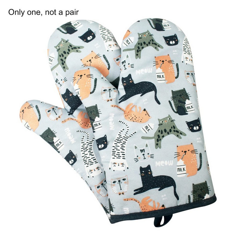 NAUJI Karščiui atsparūs tirštėjantys gaminimo įrankiai Mikrobangų krosnelės pirštinės Neslystančios orkaitės pirštinės Silikoniniai virtuvės priedai