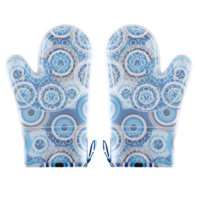 Silikoninės virtuvės pirštinės virimo pirštinės karščiui atsparios kepsninės pirštinės Grilio pirštinės Grilio pirštinės Mikrobangų krosnelės pirštinės, kepsninės įrankiai