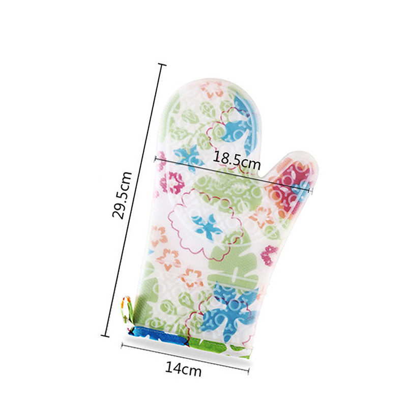 Silikoninės virtuvės pirštinės virimo pirštinės karščiui atsparios kepsninės pirštinės Grilio pirštinės Grilio pirštinės Mikrobangų krosnelės pirštinės, kepsninės įrankiai