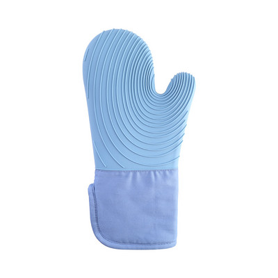 Silikoninės kepsninės ant grotelių pirštinės orkaitės pirštinės karščiui atsparios kepimo pirštinės storos medvilnės su virvele Virtuvės mikrobangų krosnelės pirštinės, kepsninės įrankiai