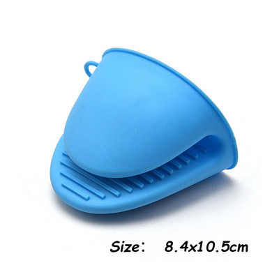 Silikoninės kepsninės ant grotelių pirštinės orkaitės pirštinės karščiui atsparios kepimo pirštinės storos medvilnės su virvele Virtuvės mikrobangų krosnelės pirštinės, kepsninės įrankiai