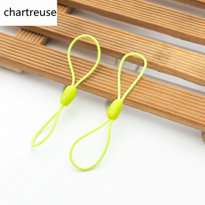 10-100 τμχ Diy χειροποίητα αξεσουάρ Ελαστικό σχοινί οκτώ χαρακτήρων Χρώμα ελαστικό σχοινί Μικρό κόσμημα Κρεμαστό σχοινί Σχοινί κινητού τηλεφώνου