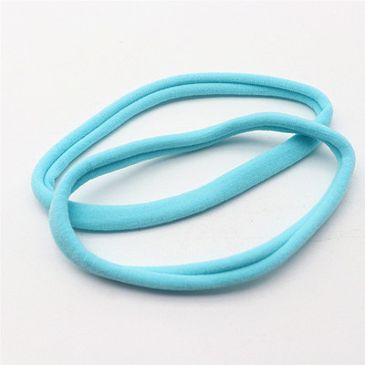10 komada dječjeg prstena za kosu ne šteti kosi Dječja meka traka za glavu koja ne ostavlja trag najlonska tanka traka za kosu Diy Pokrivala za glavu s gumicom
