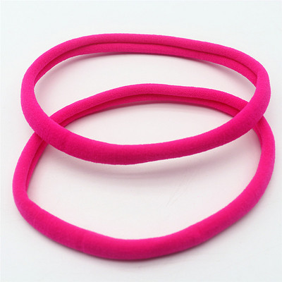 10 komada dječjeg prstena za kosu ne šteti kosi Dječja meka traka za glavu koja ne ostavlja trag najlonska tanka traka za kosu Diy Pokrivala za glavu s gumicom