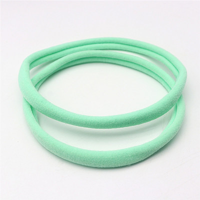 10 komada dječjeg prstena za kosu ne šteti kosi Dječja meka traka za glavu koja ne ostavlja trag najlonska tanka traka za kosu Diy Pokrivala za glavu s gumicom