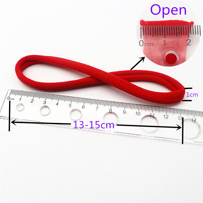 10 komada dječjeg prstena za kosu ne šteti kosi Dječja meka traka za glavu koja ne ostavlja trag najlonska tanka traka za kosu Diy Pokrivala za glavu s gumicom