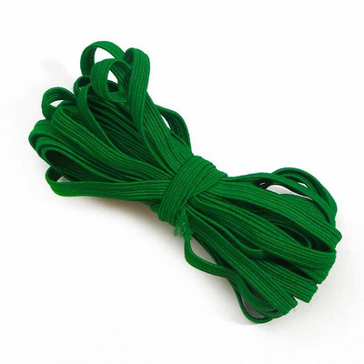 5 metara 6 mm 22 boje ravna elastična traka za remen Obrubna traka DIY trake Dodaci za šivanje odjeće Gumica za odjeću hlače