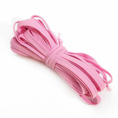 5 metara 6 mm 22 boje ravna elastična traka za remen Obrubna traka DIY trake Dodaci za šivanje odjeće Gumica za odjeću hlače